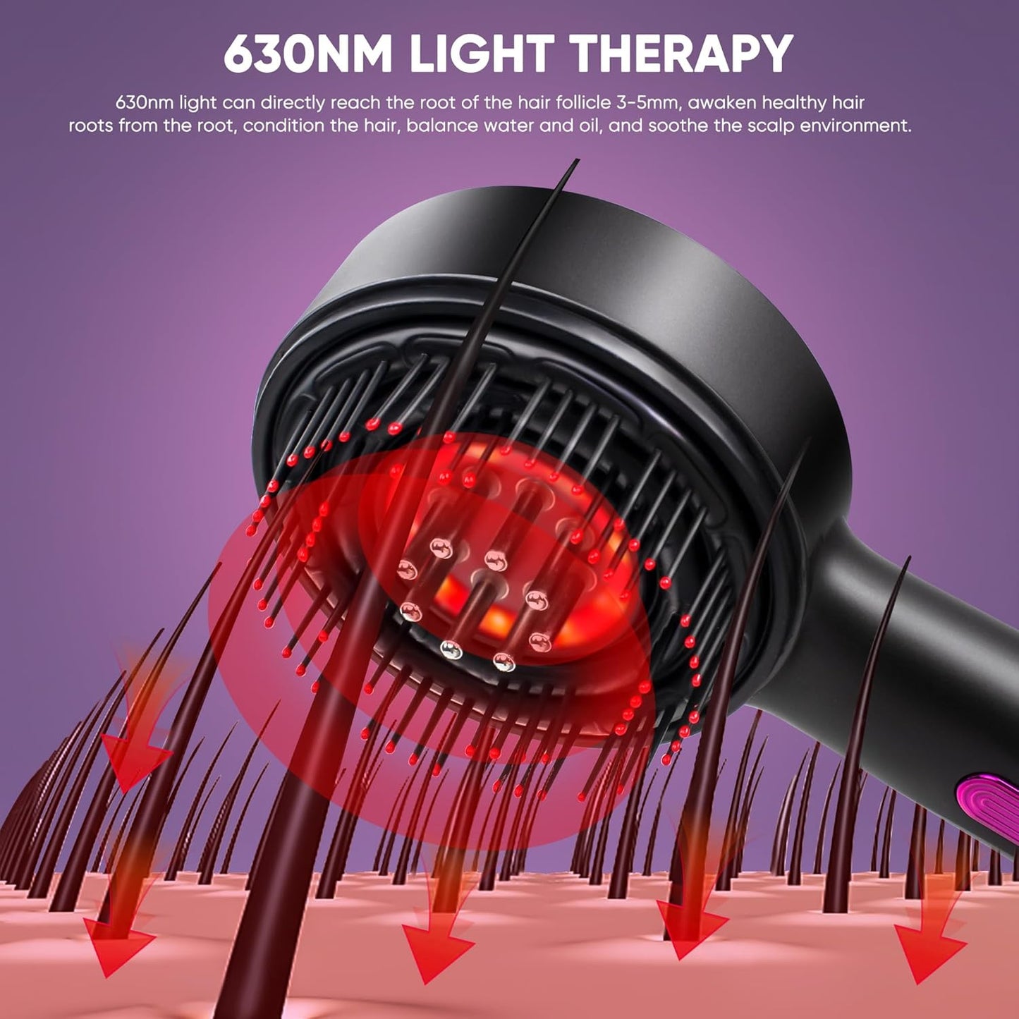 Scalp Massager - “The Secret to Healthy, Shiny Hair 🌸”