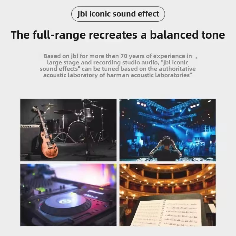JBL(original)Live PRO+ TWS Wireless Earphone Bluetooth Waterproof Headset with Mic Earbuds Game Sports Bluetooth Headphones