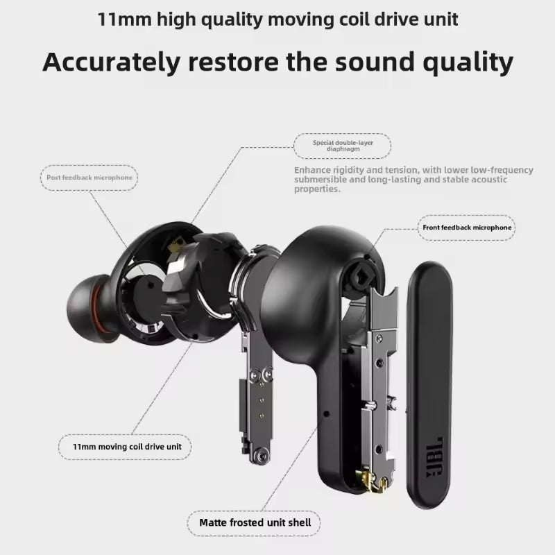 JBL(original)Live PRO+ TWS Wireless Earphone Bluetooth Waterproof Headset with Mic Earbuds Game Sports Bluetooth Headphones