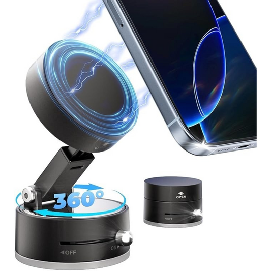 (Orginal)Foldable Vacuum Magnetic Car Phone Holder